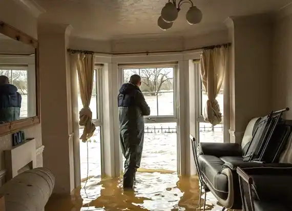 water damage restoration service Burrton